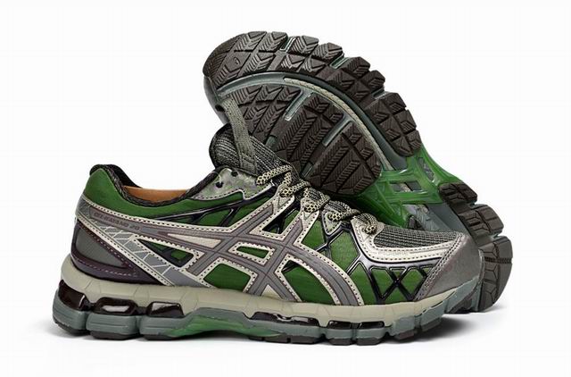 (image for) Asics Bodega x Gel-Kayano 20 Men's Women's Running Shoes Green Grey Silver-9